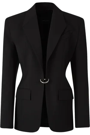 MUGLER Blazer de vestir con perforaciones
