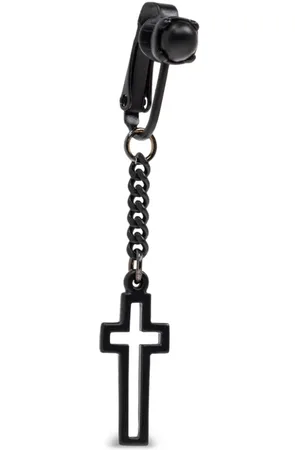 Dsquared2 Arete con dije de cruz
