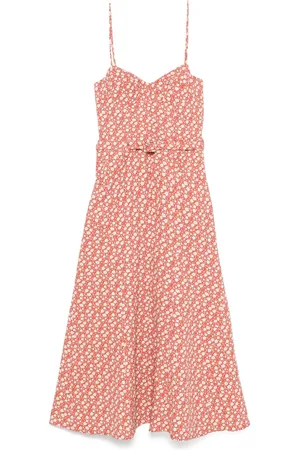 ERMANNO SCERVINO Vestido midi con estampado floral
