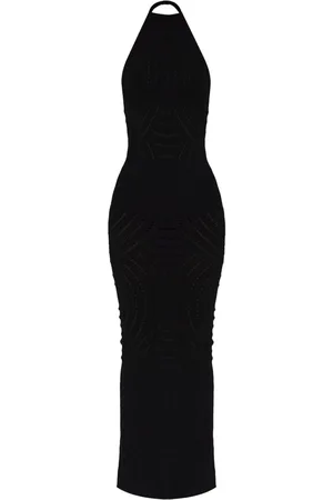 MISBHV Vestido largo de tejido flojo