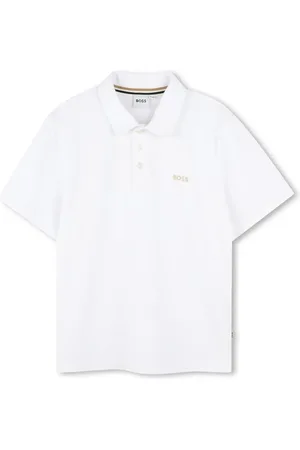 HUGO BOSS Playera tipo polo con logo bordado