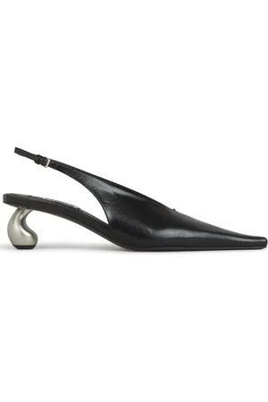 Jil Sander Zapatillas con tira trasera y tacón de 55mm