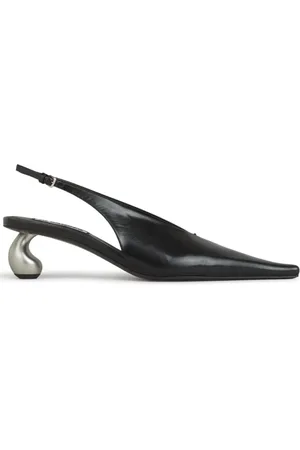 Jil Sander Zapatillas con tira trasera y tacón de 55mm