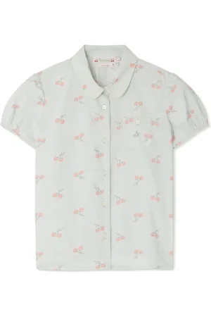 BONPOINT Camisa con cerezas estampadas