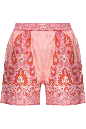 Etro Shorts con estampado de cachemira