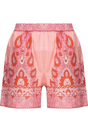 Etro Shorts con estampado de cachemira