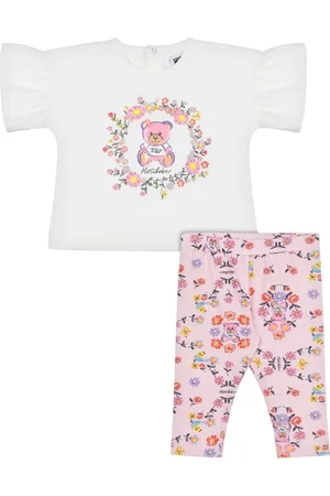 Moschino Set de pantalones con ilustración estampada