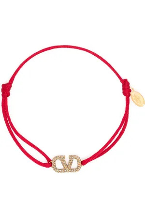 VALENTINO GARAVANI Pulsera VLogo Signature con detalle de cristal