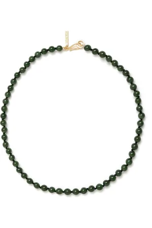 Sophie Buhai Collar Luna en oro vermeil de 18kt con jade