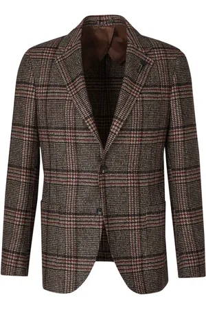 LARDINI Blazer a cuadros