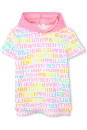 Billieblush Vestido con logo estampado