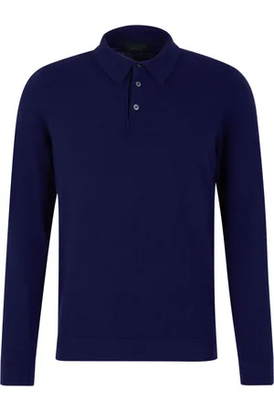 ZANONE Playera tipo polo manga larga