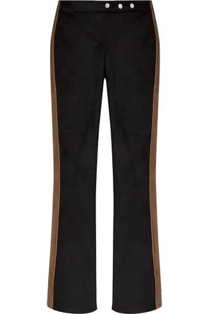 MISBHV Pantalones acampanados con rayas laterales