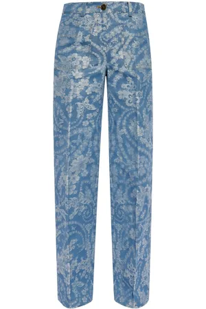 Etro Jeans con estampado floral