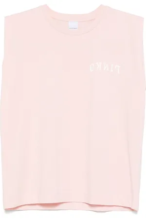 Pinko Camiseta con logo estampado