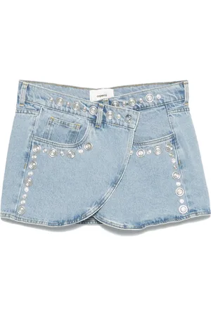 COPERNI Falda corta con apliques