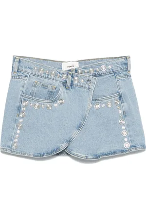 COPERNI Falda corta con apliques