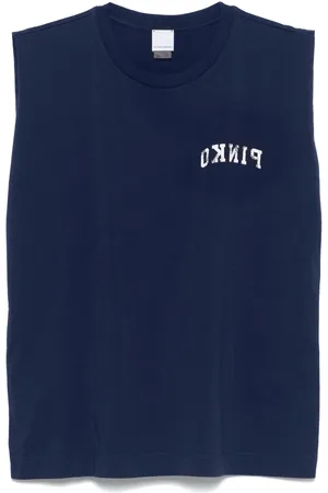 Pinko Camiseta con logo estampado