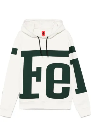 FERRARI Hoodie con logo estampado