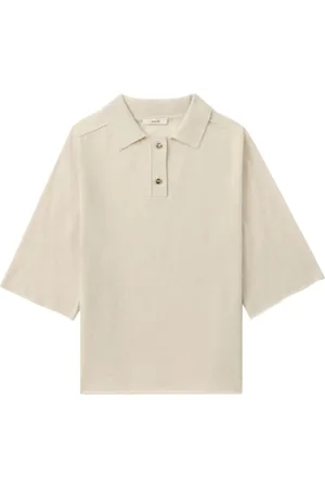 haikure Playera tipo polo de tejido fino