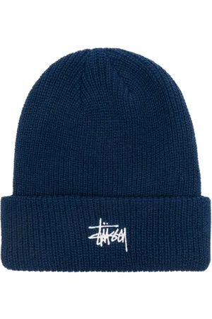 STUSSY Gorro de tejido fino de canalé