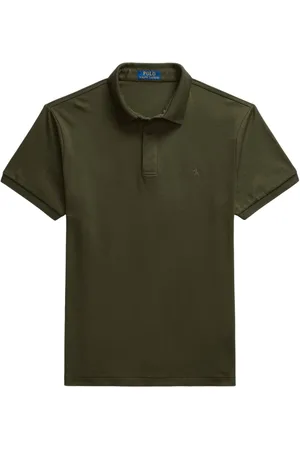 Ralph Lauren Playera tipo polo con logo bordado