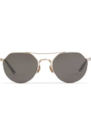 MATSUDA Lentes de sol con armazón redonda