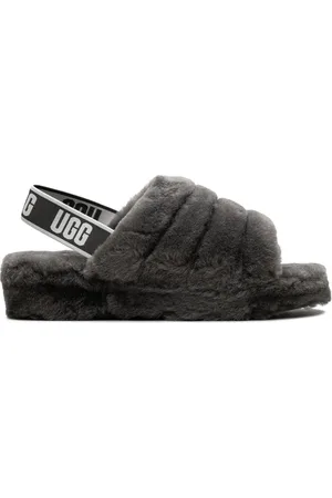 UGG Flip flops Fluff Yeah Grey