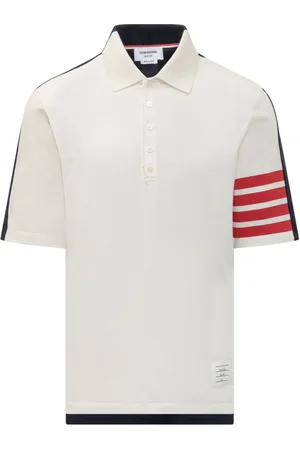 Thom Browne Playera tipo polo con diseño color block