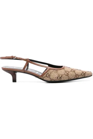 Gucci Zapatillas GG Supreme con tacón de 55mm