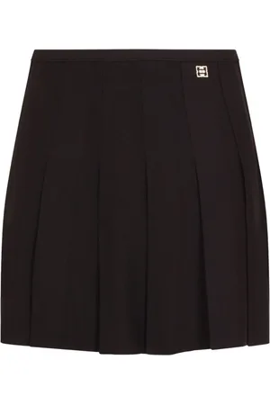 Givenchy Falda corta con diseño plisado