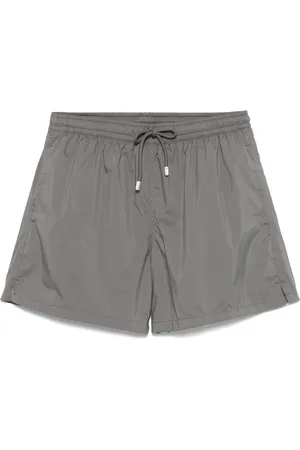 FEDELI Shorts de playa con cordones en la pretina