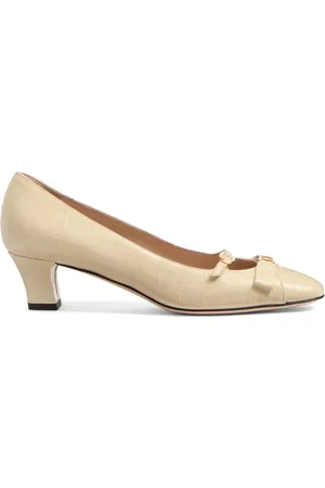 VALENTINO GARAVANI Zapatillas Bowow Décolleté con tacón de 45mm
