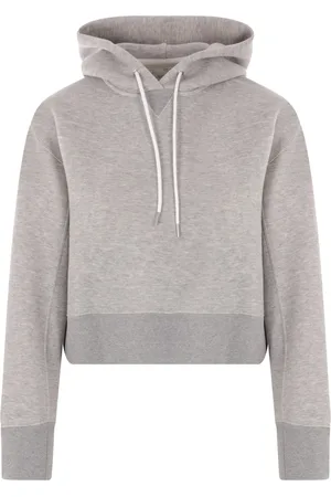 SACAI Hoodie con efecto mélange