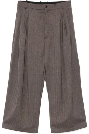 Hed Mayner Pantalones con motivo pied de poule