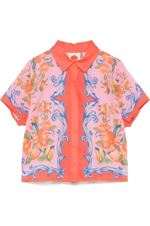 Farm Rio Camisa con estampado floral
