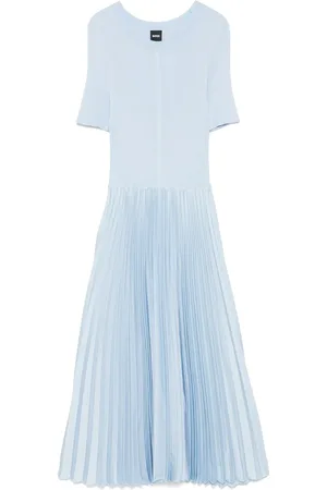 HUGO BOSS Vestido midi con paneles