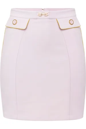 Elisabetta Franchi Falda corta de crepé