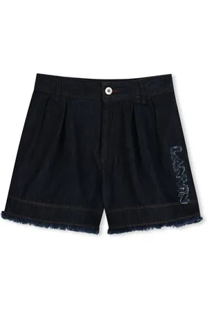 Lanvin Shorts con logo bordado