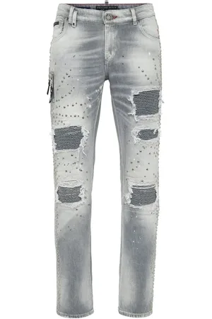 Philipp Plein Jeans con apliques