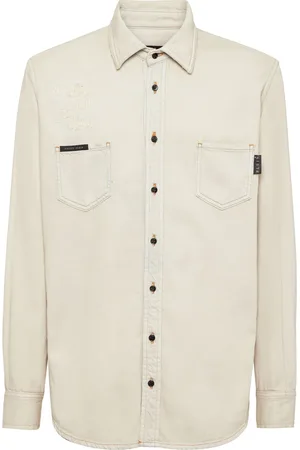 Philipp Plein Camisa de mezclilla