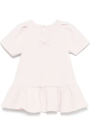 Emporio Armani Vestido con logo bordado