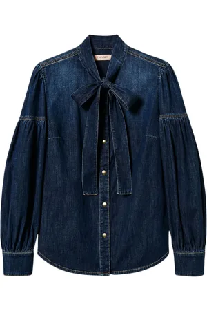 Twin-Set Camisa con moño en el cuello