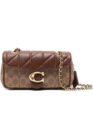 Coach Bolsa de hombro Tabby capitonada