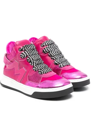 MONNALISA Tenis con aplique del logo