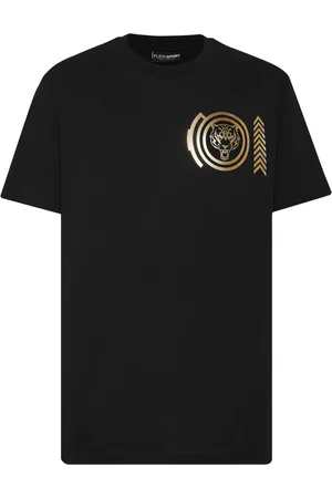 Philipp Plein Playera con motivo Tiger