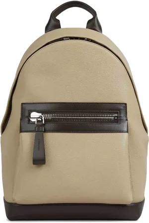Tom Ford Mochila texturizada con diseño de dos tonos