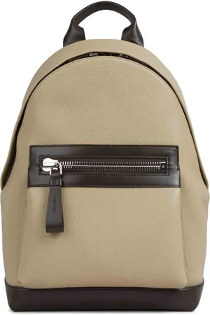 Tom Ford Mochila texturizada con diseño de dos tonos