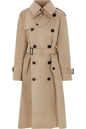 SACAI Gabardina con doble botonadura