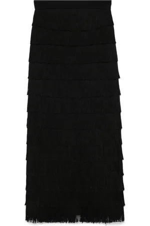 Dorothee Schumacher Falda larga con flecos